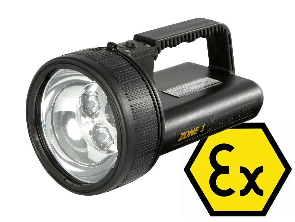 Ex-geschützte Handleuchte mica IL-800 LED ATEX Zone 1